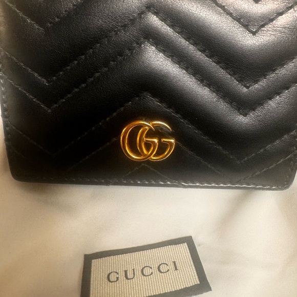 Gucci Marmont card case / Fold Wallet - Picture 2 of 14